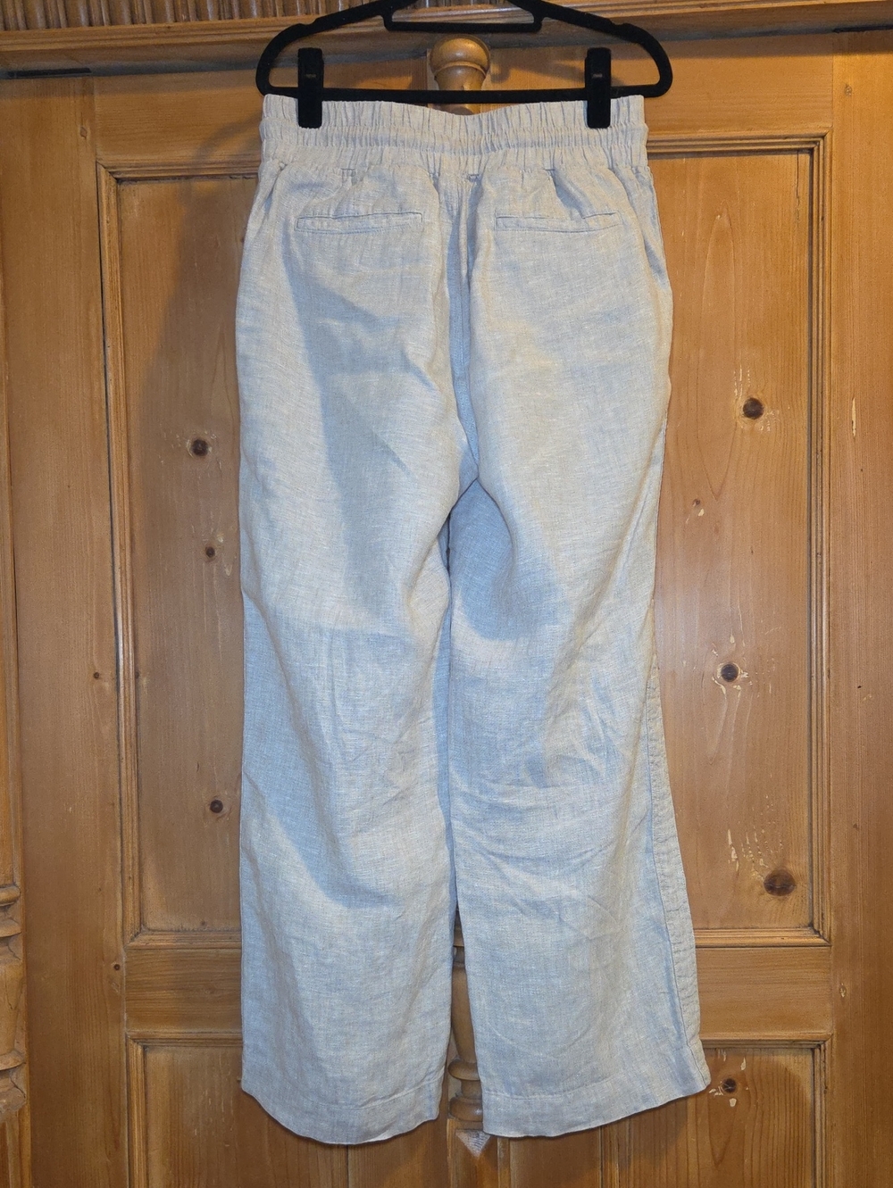 Quince European Linen Wide Leg Pant - Picture 3 of 5